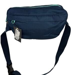 NWT Alpine Women's Hipsack Crossbody Bag Purse Fanny Pack Navy Blue Multipocket